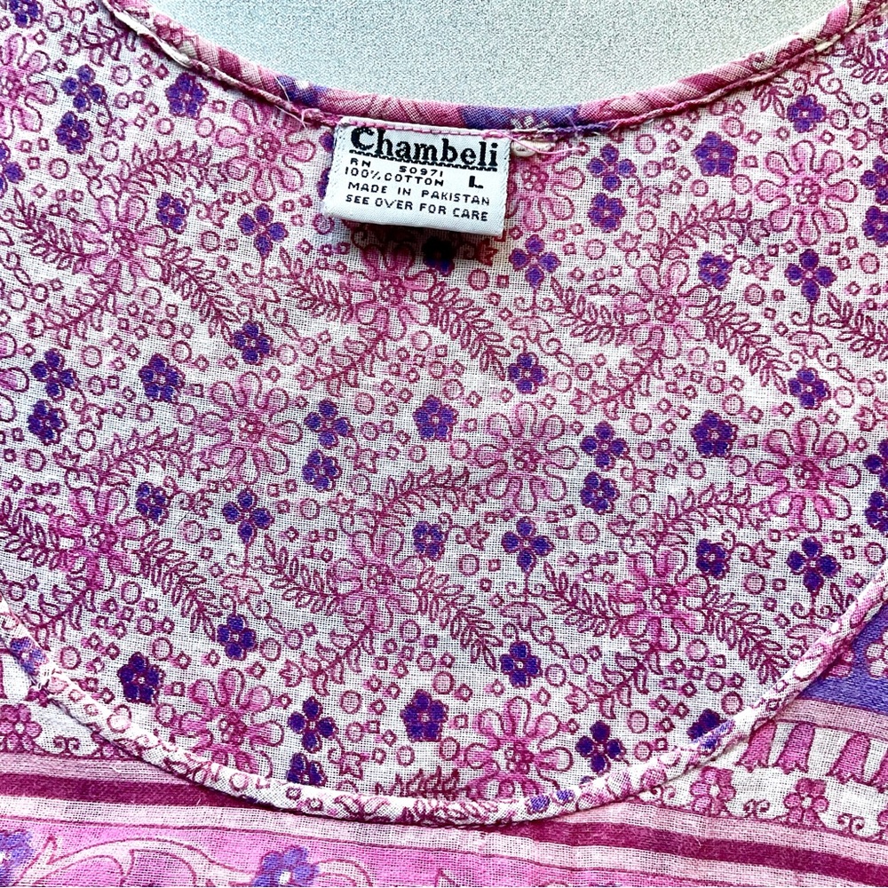 Vintage Chambeli Boho Dress